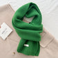D2A60019-5 Luxurious 100% Wool Scarf for Women and Men - Soft, Warm, and Stylish