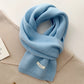 D2A60019-23 Luxurious 100% Wool Scarf for Women and Men - Soft, Warm, and Stylish