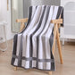 Grey Ultra-Absorbent Long-Fiber Cotton Large Bath Towel – Perfect for Home, Hotel, and Beauty Salons