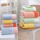 Bluish white Oversized Double-Sided Coral Fleece Bath Towel | Soft and Absorbent, Thick & Warm, 70x140cm