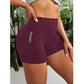 2 pcs High waist black yoga shorts for running, fitness and sports | Tummy control, butt lift, sweat wicking, size S