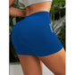 2 pcs High waist black yoga shorts for running, fitness and sports | Tummy control, butt lift, sweat wicking, size S
