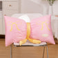 Pink Cute Butterfly Knot Pillow | Soft Bed & Seat Cushion, Decorative Throw Pillow for Home & Car 65x40cm