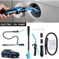 Portable Electric Oil Pump with Handle for Easy Use - Ideal for Cars, Boats, and More