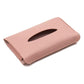 2 pcs Pink Car Sun Visor Tissue Holder – PU Leather Napkin Dispenser for Vehicle Interior