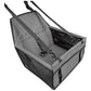 Dark Gray Portable Pet Car Seat for Dogs and Cats - Adjustable Car Seat Cover, Pet Travel Car Carrier with Safety Belt