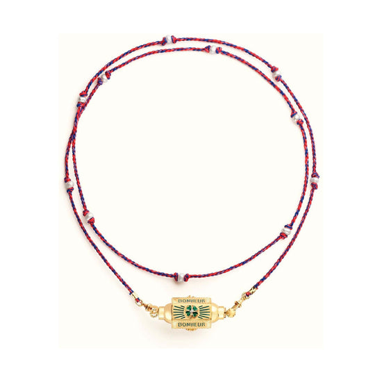 Mystical Tarot Charm Necklace - Boho Pendant(Four-leaf clover pattern)