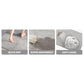 2 pcs Black and white geometric pattern Quick-Dry Absorbent Non-Slip Bath Rug for Bathroom, Kitchen & Entryway 40x60cm