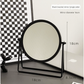 Gold Rotating Tabletop Makeup Mirror - 360º  Swivel Vanity Mirror for Bedroom & Desk