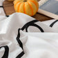 White graffiti Duvet Cover - 3 Piece Bedding Set (with Corner Ties)Quilt cover 200cm x 230cm, pillowcase 51 x 92cm