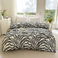 Leopard Duvet Cover - 3 Piece Bedding Set (with Corner Ties)Quilt cover 200cm x 230cm, pillowcase 51 x 92cm