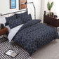 Plaid Duvet Cover - 3 Piece Bedding Set (with Corner Ties)Quilt cover 200cm x 230cm, pillowcase 51 x 92cm