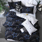 Starry Duvet Cover - 3 Piece Bedding Set (with Corner Ties)Quilt cover 230cm x 230cm, pillowcase 51 x 92cm