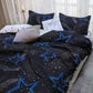 Starry Duvet Cover - 3 Piece Bedding Set (with Corner Ties)Quilt cover 230cm x 230cm, pillowcase 51 x 92cm