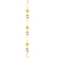 (Style 6) 4 pcs Crystal Wind Chimes-Sun Catcher Star Moon Dream Catcher for Window 34cm
