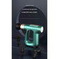 Green Mini Fascia Gun Muscle Massager with Pulse Heat - Deep Tissue Relaxation