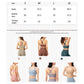 Size L Yellow Cross-Back Yoga Sports Bra for Women - High Support & Shockproof Fitness Bra