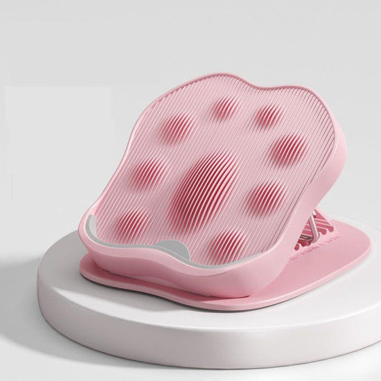 Pink Leg and Calf Stretching Board – Adjustable Yoga and Fitness Stretching Tool for Women