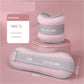 Pink Adjustable Weighted Leg & Wrist Sandbag Set – 1kg Each for Fitness, Running, and Dance Training