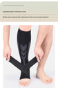 Size L 1 Pair Light Gray Compression Calf Sleeves for Sports - Adjustable Support for Running, Soccer, Hiking & More