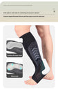 Size M 1 Pair Light Gray Compression Calf Sleeves for Sports - Adjustable Support for Running, Soccer, Hiking & More