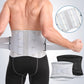 Size M Black Breathable Waist Support Belt - Adjustable Back Brace for Men and Women, Ideal for Weightlifting, Squats & Back Pain Relief