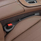 Black Car Seat Gap Filler – 2 Pieces Car Interior Storage Organizer for Front Seat Seam