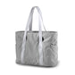 Grey Stylish and Practical Water-Resistant Tote Bag for Daily Use & Yoga - Spacious with Convenient Compartments