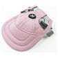 Size S Pink Adjustable Pet Baseball Cap for Cats and Dogs - Cute Sun Protection Hat for Outdoor Adventures