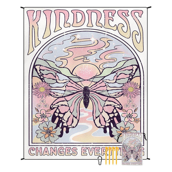 Style STD-001-29 Colorful Quick Dry Beach Mat Sand Proof Waterproof Outdoor Picnic Blanket - Compact & Lightweight