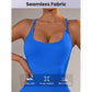 Size XS Royal Blue Nylon Seamless Yoga Bodysuit - Women&