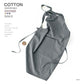 Black Cotton Linen H-Back Apron - Solid Color Kitchen Cooking Apron with Pocket