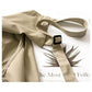 Off White Waterproof & Oil-Proof Apron - Adjustable Kitchen Apron with Pockets