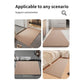 Grey Quick Dry Bathroom Rug - Non-Slip PVC Foam, Super Absorbent, 40x60cm