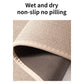 Red Quick Dry Bathroom Rug - Non-Slip PVC Foam, Super Absorbent, 40x60cm