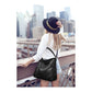 Dark Red Spacious & Stylish  PU Leather Bag -  Versatile Shoulder/Crossbody