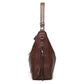 Dark Red Spacious & Stylish  PU Leather Bag -  Versatile Shoulder/Crossbody