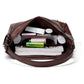 Brown Spacious & Stylish  PU Leather Bag -  Versatile Shoulder/Crossbody