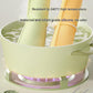 2 Pcs Yellow Safe & Durable Silicone Placemat - Heat Resistant, Spill-Proof Table Protector for Kids & Adults(30*40CM)