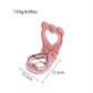 3 Pcs Green Heart Sandwich Maker Sealer - DIY Toast Pocket Bread Cutter & Sealer Mold (PP + 304 Stainless Steel)