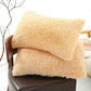 Light Yellow Faux Fur Pillowcase Set - Crystal Velvet Plush Throw Pillow Covers, Bedding Accent (50x70cm, Pair)