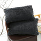 Dark Grey Faux Fur Pillowcase Set - Crystal Velvet Plush Throw Pillow Covers, Bedding Accent (50x70cm, Pair)