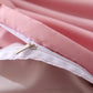Dark Grey And Khaki Stitching Ultra-Soft Solid Color 4-Piece Bedding Set - Queen Size(Suitable for 2m bed)