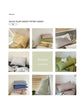 Light Blue 100% Cotton Pillowcase Set - Envelope Closure(without pillow core)