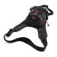 Black Rugged Polyester Waist Pack - Stylish, Multi-Compartment Crossbody Bag for Outdoor Adventures
