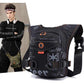 Blue Rugged Polyester Waist Pack - Stylish, Multi-Compartment Crossbody Bag for Outdoor Adventures
