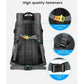 Blue High-Capacity Nylon Hiking Backpack - Durable, Multi-Functional Outdoor Travel Pack