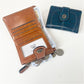 Black Vintage PU Leather Women&