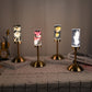 Wheat Ears Eternal Flower Acrylic Table Lamp - Color-Changing LED, USB Rechargeable, Touch Control