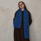 Borwn Vintage Wool-Blend Knit Scarf - Warm and Stylish for Men and Women
